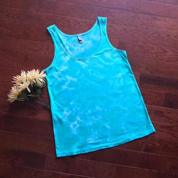 Tie Dye Modal Blend Tank - Picture 1 of 3